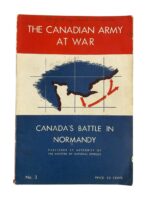 WW2 The Canadian Army At War Canada's Battle In Normandy No 3 Used Softcover Reference Book