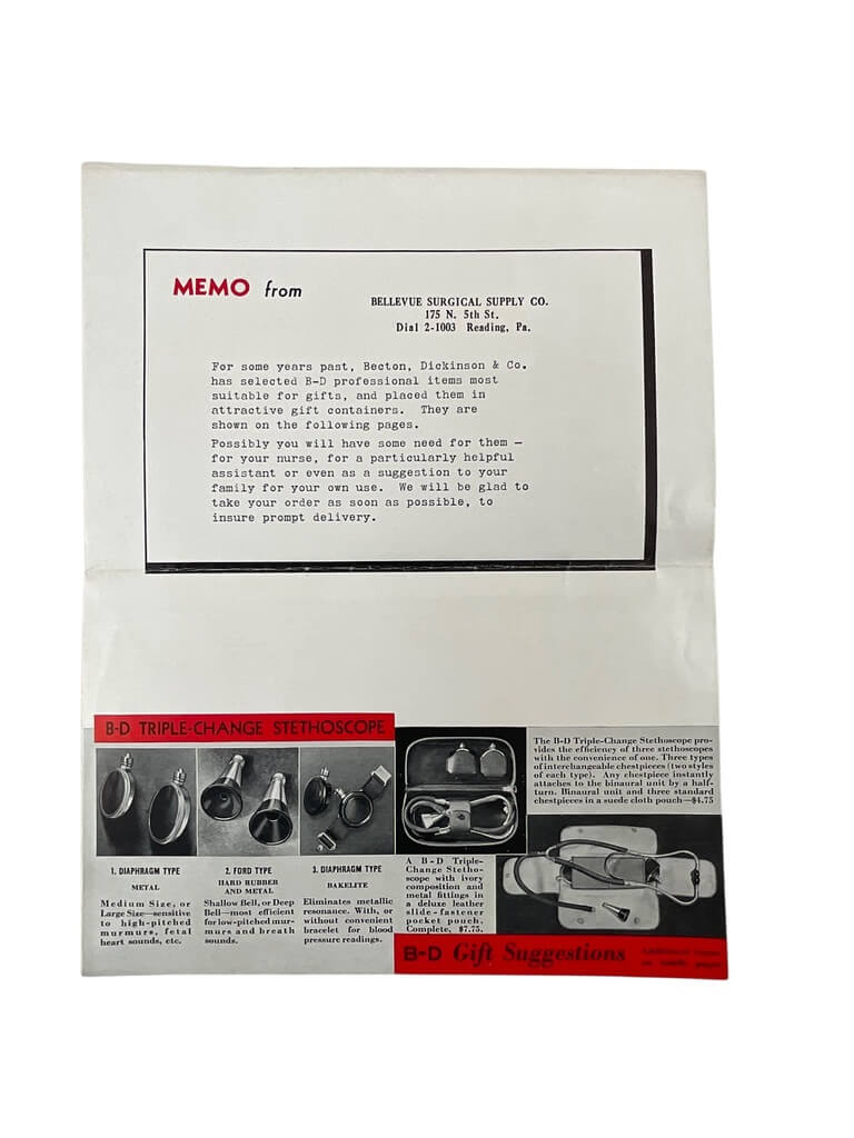 US B-D Products of Leather No X4680 Nurses Case With Contents In Original Packaging US B-D Products of Leather No X4680 Nurses Case With Contents In Original Packaging