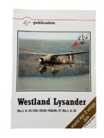 WW2 British RAF Westland Lysander 4+ Publication New Softcover Reference Book