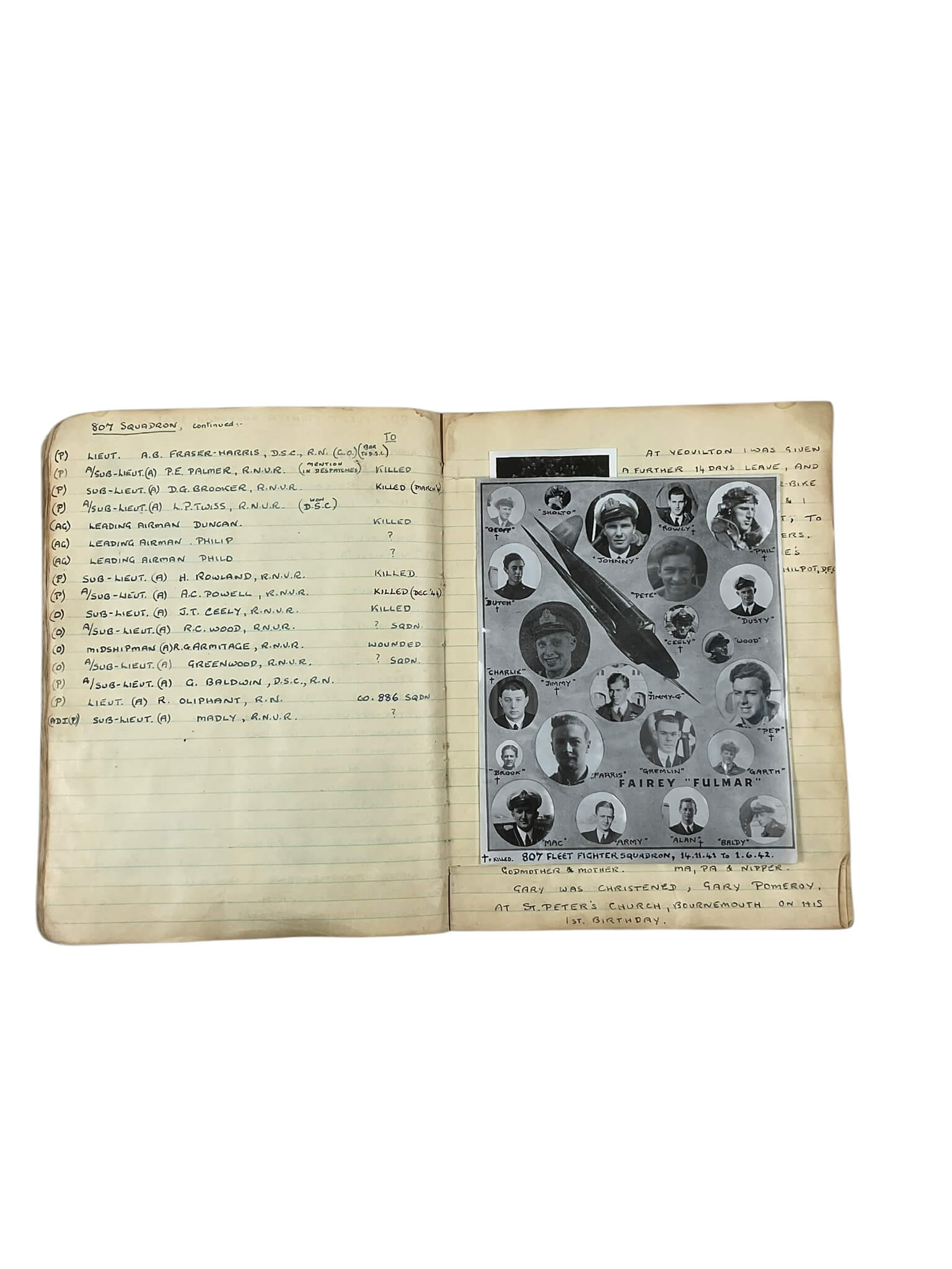 WW2 British RN FAA 736, 807 and 816 Squadron Photo Album X 250 Photos WW2 British RN FAA 736, 807 and 816 Squadron Photo Album X 250 Photos