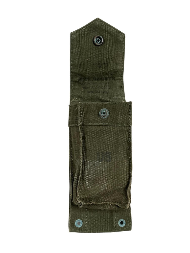 Vietnam War Era US Army M61 Single Mag Pouch For M14 Vietnam War Era US Army M61 Single Mag Pouch For M14