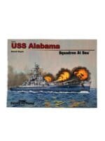 WW2 US USN USS Alabama Squadron at Sea Squadron Signal Issue 34006 Used Softcover Reference Book