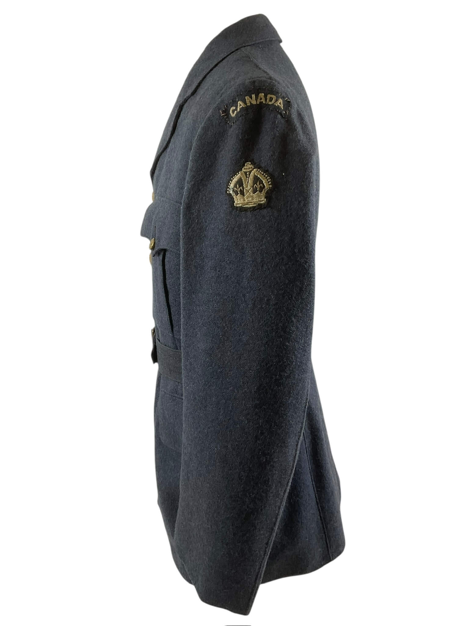 WW2 Canadian RCAF Flight Sergeant's 4 Pocket Jacket Size 16 WW2 Canadian RCAF Flight Sergeant's 4 Pocket Jacket Size 16