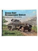 WW2 German Armour Heavy Reconnaissance Vehicles Schiffer Military History Used Softcover Reference Book