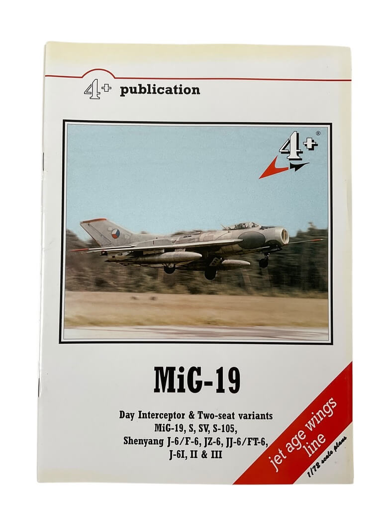 Russian Soviet MiG-19 4+ Publication New Softcover Reference Book Russian Soviet MiG-19 4+ Publication New Softcover Reference Book