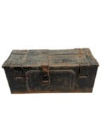 WW2 Canadian Ammo Box Modified With Lock Dated 1945 EMPTY