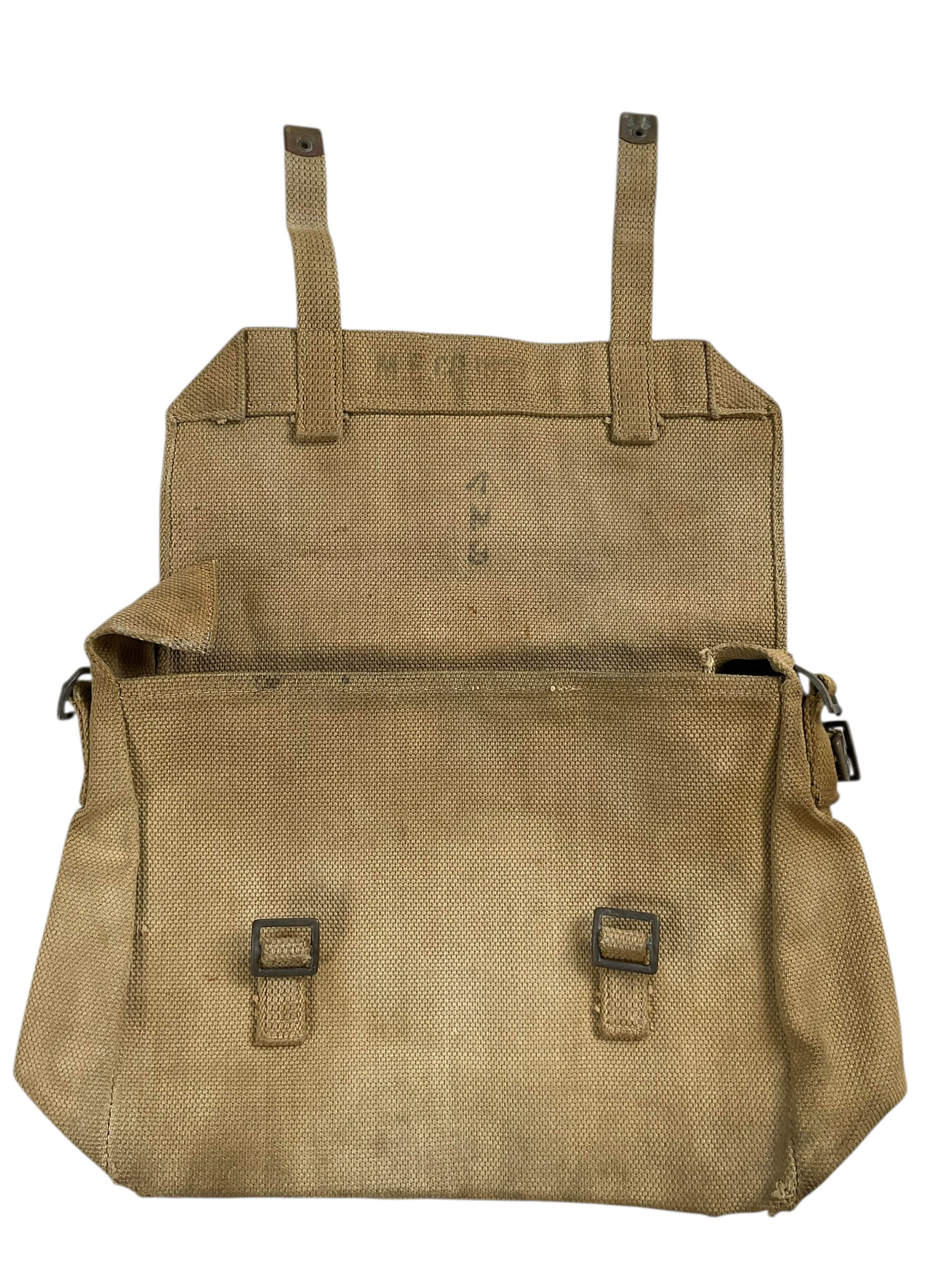 British RN Navy 1920 Pattern Small Pack Broad Arrowed British RN Navy 1920 Pattern Small Pack Broad Arrowed