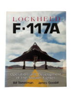 US USAF Lockheed F-117A Operation and Development of the Stealth Flight Used Softcover Reference Book