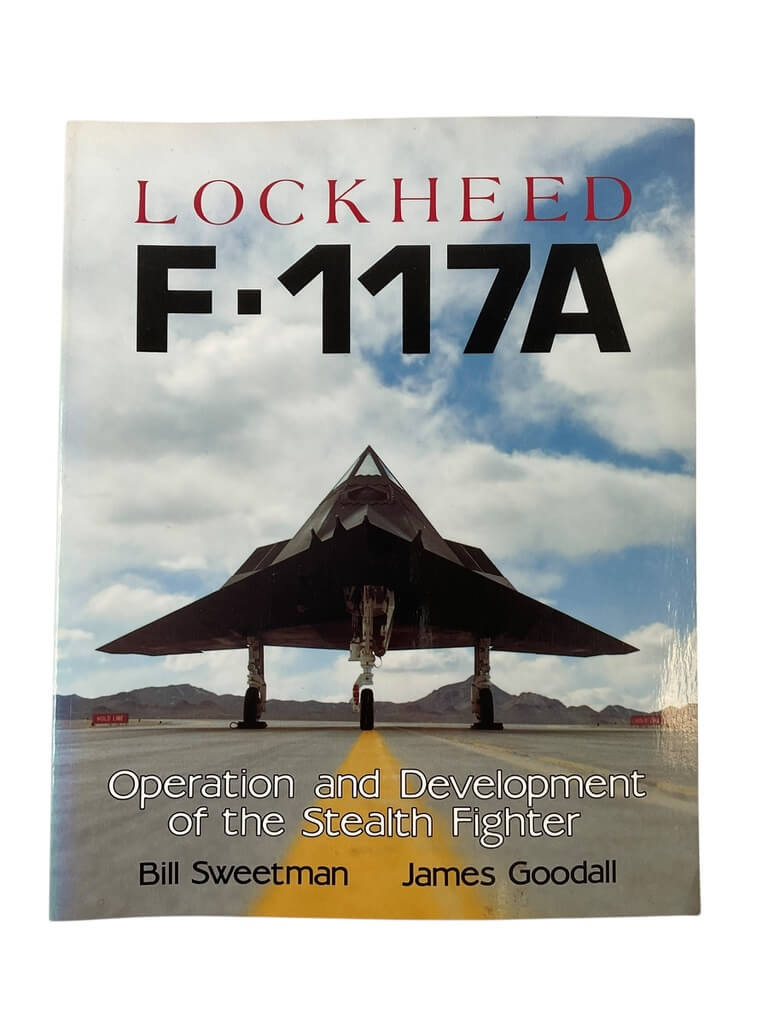 US USAF Lockheed F-117A Operation and Development of the Stealth Flight Used Softcover Reference Book US USAF Lockheed F-117A Operation and Development of the Stealth Flight Used Softcover Reference Book