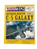 US USAF Lockheed Martin C-5 Galaxy Warbird Tech Series Vol 36 Used Softcover Reference Book