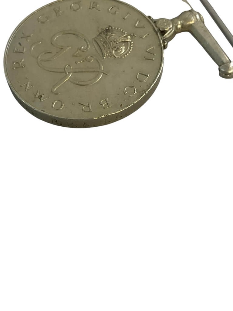 British India Pakistan King George 6th Full Size Medal Named British India Pakistan King George 6th Full Size Medal Named