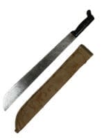 WW2 US Army Collins Machete With Scabbard Named 1942 Dated