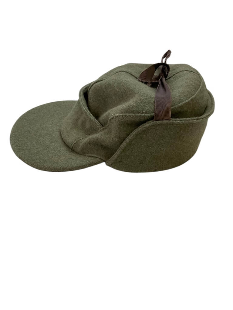 WW2 Canadian Army Elmer Fudd Wool Hat Size 6 3/4 WW2 Canadian Army Elmer Fudd Wool Hat Size 6 3/4