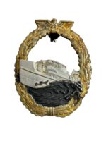 WW2 German Navy Kriegsmarine S-Boat War Badge First Pattern WW2 German Navy Kriegsmarine S-Boat War Badge First Pattern