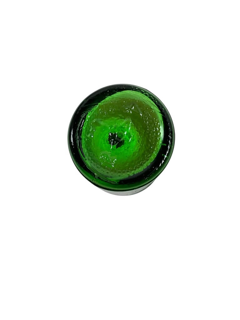 US A.S Aloe Company Super X Carbolized Umbilical Tape 240 Inches In Emerald Green Apothecary Bottle US A.S Aloe Company Super X Carbolized Umbilical Tape 240 Inches In Emerald Green Apothecary Bottle