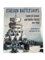WW1 WW2 Italian Battleships Conte di Cavour and Duilio Classes 1911 to 1956 New Hardcover Reference Book
