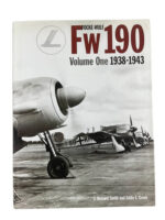 WW2 German Luftwaffe Focke-Wulf Fw 190 Vol 1 1938 to 1943 New Hardcover Reference Book