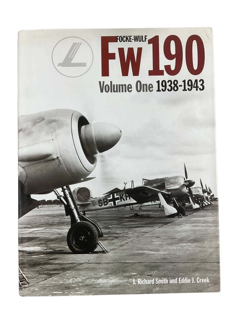 WW2 German Luftwaffe Focke-Wulf Fw 190 Vol 1 1938 to 1943 New Hardcover Reference Book WW2 German Luftwaffe Focke-Wulf Fw 190 Vol 1 1938 to 1943 New Hardcover Reference Book