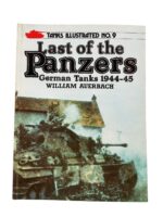 WW2 German Last of the Panzers 1944 to 45 Tanks Illustrated No 9 Used Softcover Reference Book WW2 German Last of the Panzers 1944 to 45 Tanks Illustrated No 9 Used Softcover Reference Book