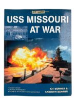 WW2 US USN Navy USS Missouri At War Used Softcover Reference Book