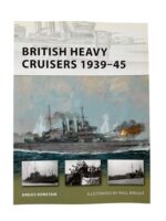 WW2 British RN Navy Heavy Cruisers 1939 to 45 Osprey New Vanguard No 190 New Softcover Reference Book