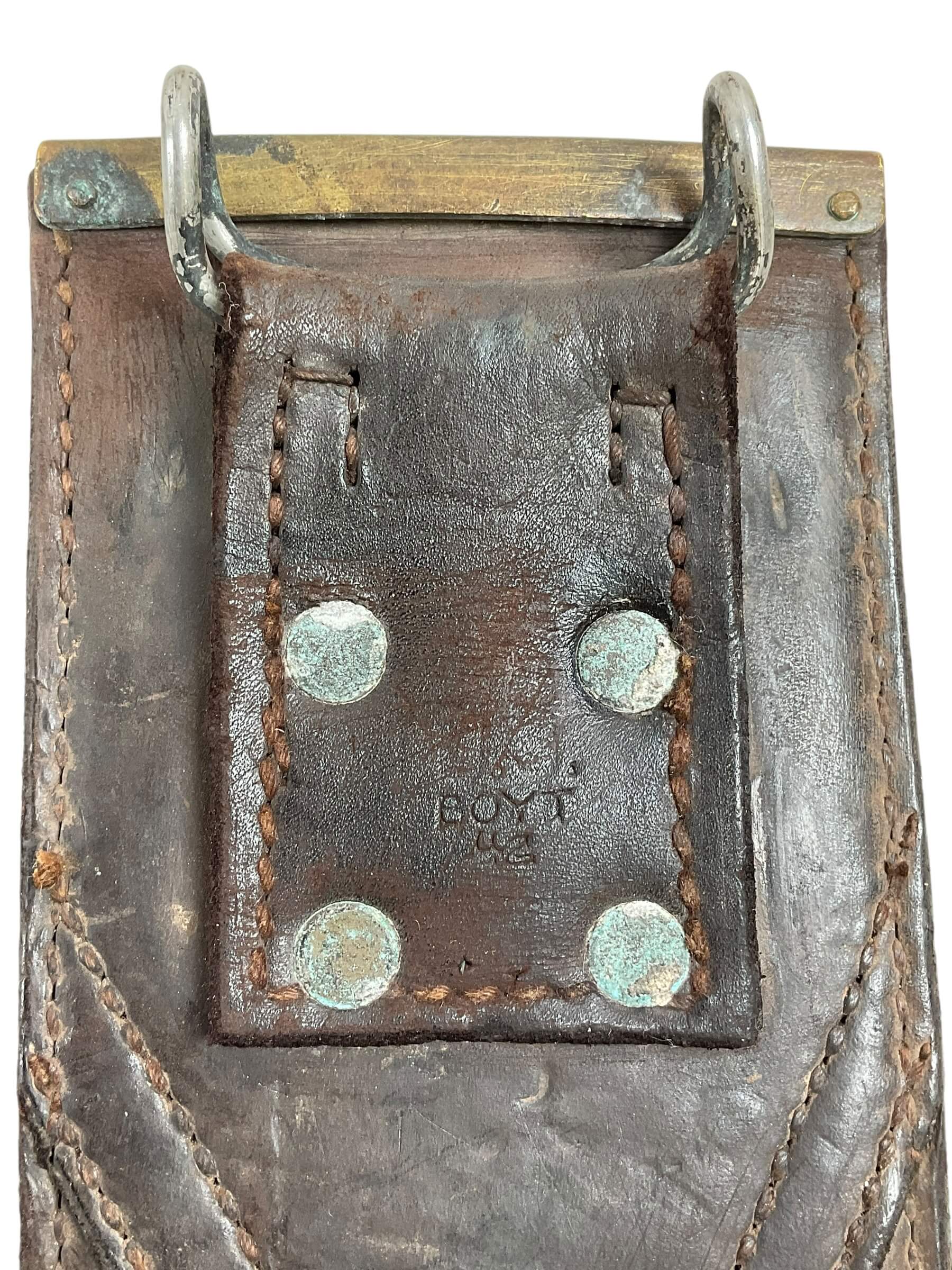 WW2 US V44 Bowie Knife With Scabbard Boyt 1942 Dated WW2 US V44 Bowie Knife With Scabbard Boyt 1942 Dated