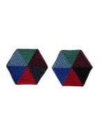 WW2 Canadian Pacific Force Div Patches Large Pair