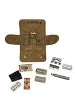 WW2 Canadian RCAF Shaving Kit C Broad Arrowed Numbered