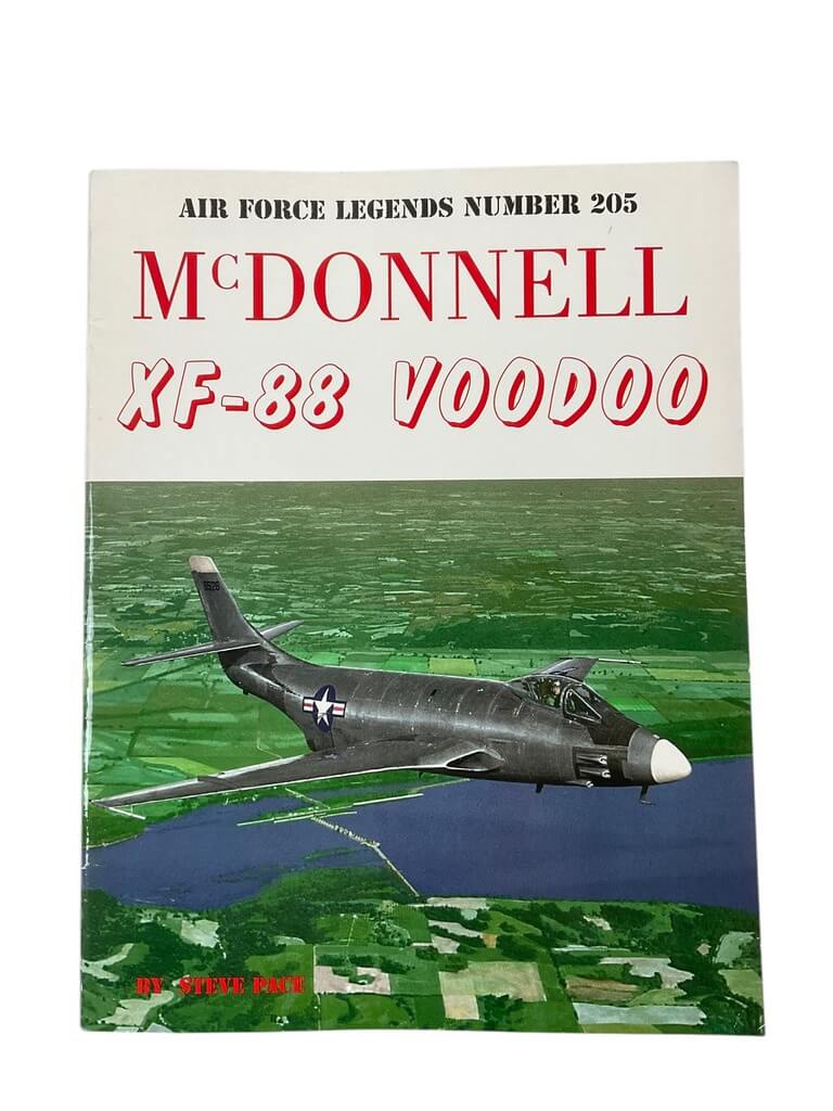 US USAF McDonnell XF-88 Voodoo Air Force Legends No 205 Used Softcover Reference Book US USAF McDonnell XF-88 Voodoo Air Force Legends No 205 Used Softcover Reference Book