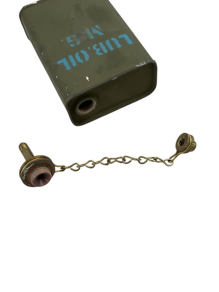 WW2 US Army Oil Can For Browning .30Cal EMPTY WW2 US Army Oil Can For Browning .30Cal EMPTY