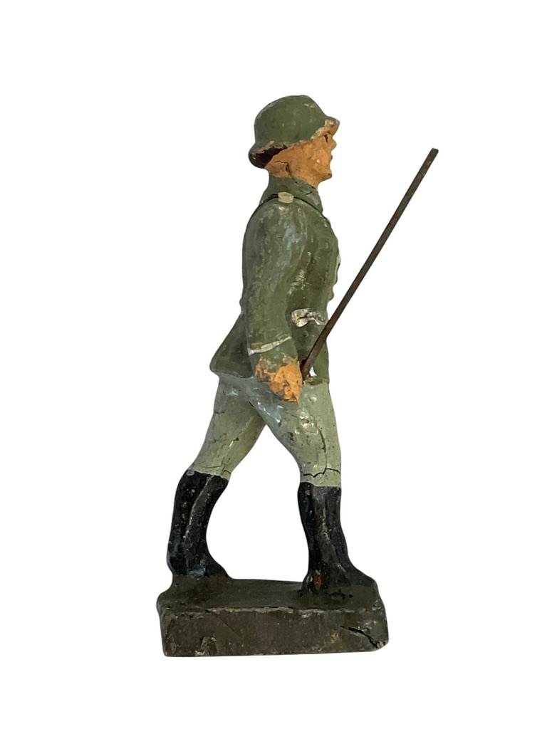 WW2 German Army Heer Marching Elastolin Toy Soldier With Sword WW2 German Army Heer Marching Elastolin Toy Soldier With Sword