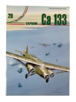 WW2 Italian Air Force Caproni Ca 133 Ali D'Italia No 20 ITALIAN/ENGLISH TEXT New Softcover Reference Book