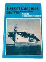 WW2 US USN Navy Escort Carriers and Aviation Support Ships Used Hardcover Reference Book