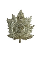 Queen's Own Rifles of Canada 1930s Era Cap Badge