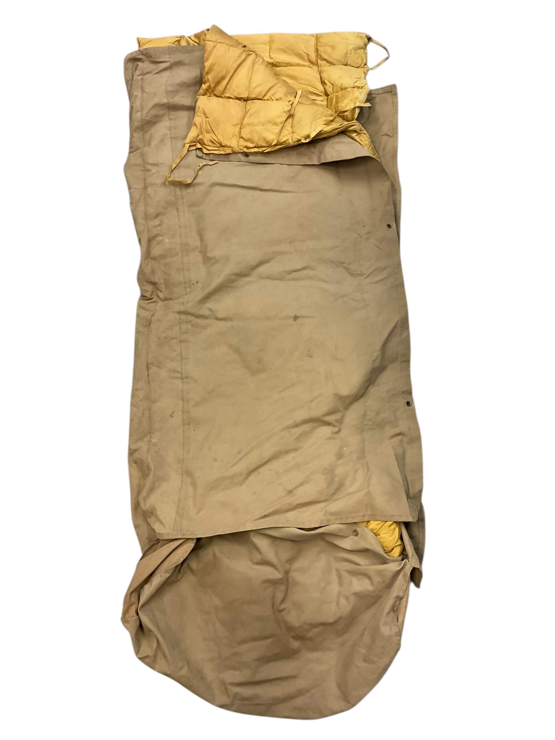 WW2 Canadian Officers Sleeping Bag Named Commanding Officer RCA WW2 Canadian Officers Sleeping Bag Named Commanding Officer RCA