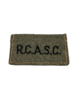 WW2 Royal Canadian Army Service Corps RCASC Battledress Slip-On Single