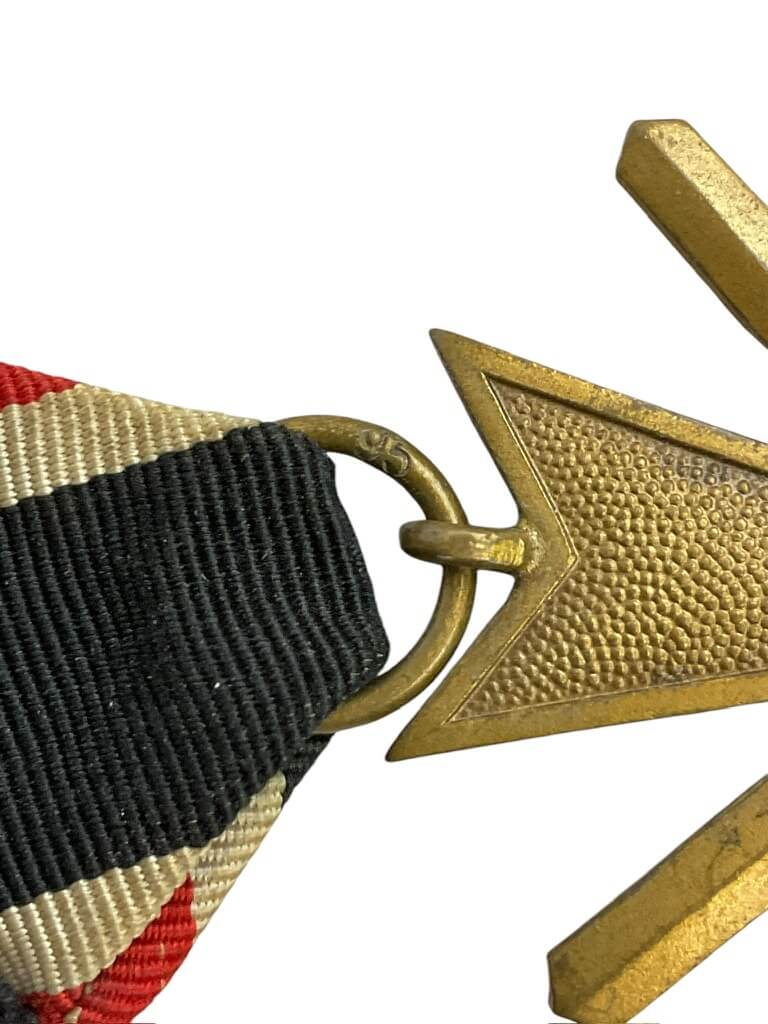 WW2 German War Merit Cross With Swords Maker 95 Adolf Scholze WW2 German War Merit Cross With Swords Maker 95 Adolf Scholze