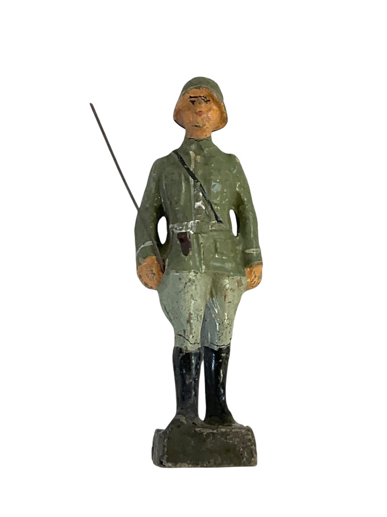 WW2 German Army Heer Marching Elastolin Toy Soldier With Sword WW2 German Army Heer Marching Elastolin Toy Soldier With Sword