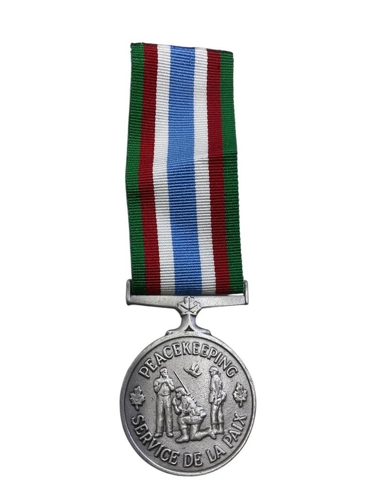 Canadian Forces Peacekeeping Service Medal CPSM Full Size COPY Canadian Forces Peacekeeping Service Medal CPSM Full Size COPY