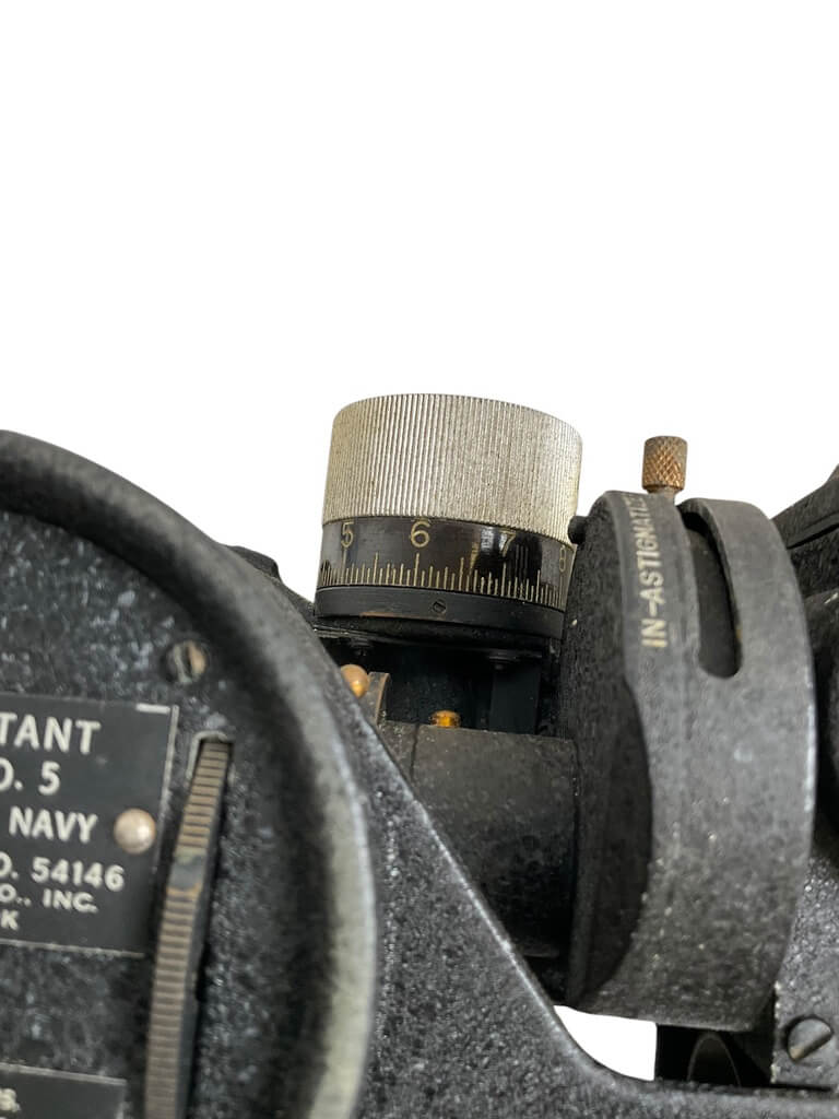 WW2 US USN Navy Aircraft Octant In Box WW2 US USN Navy Aircraft Octant In Box