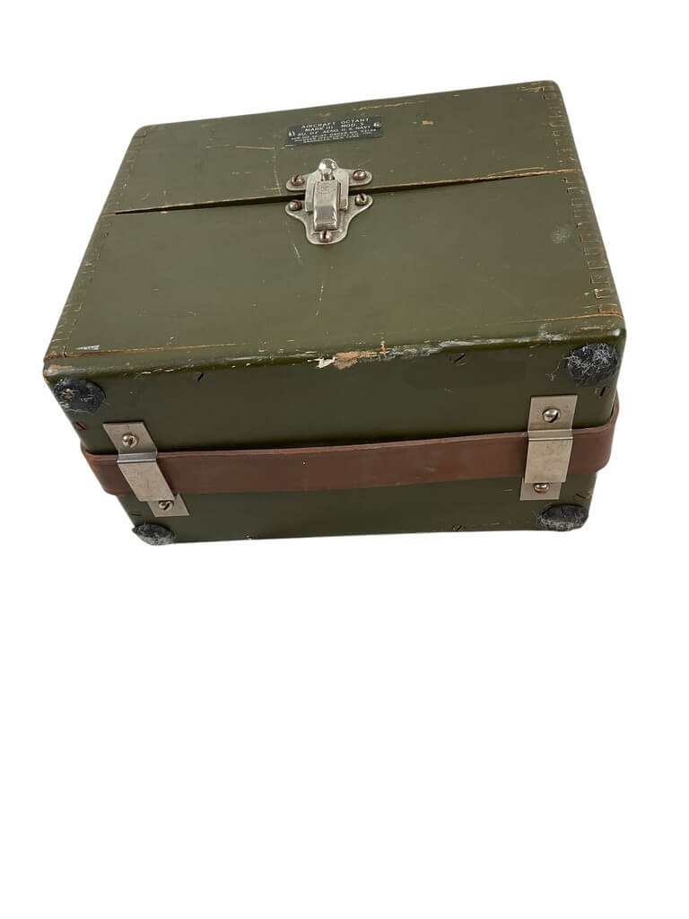 WW2 US USN Navy Aircraft Octant In Box WW2 US USN Navy Aircraft Octant In Box