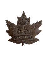 WW1 Canadian CEF 35th Battalion Cap Badge