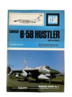 US USAF Convair B-58 Hustler an Variants Warpaint Series No 4 Used Softcover Reference Book