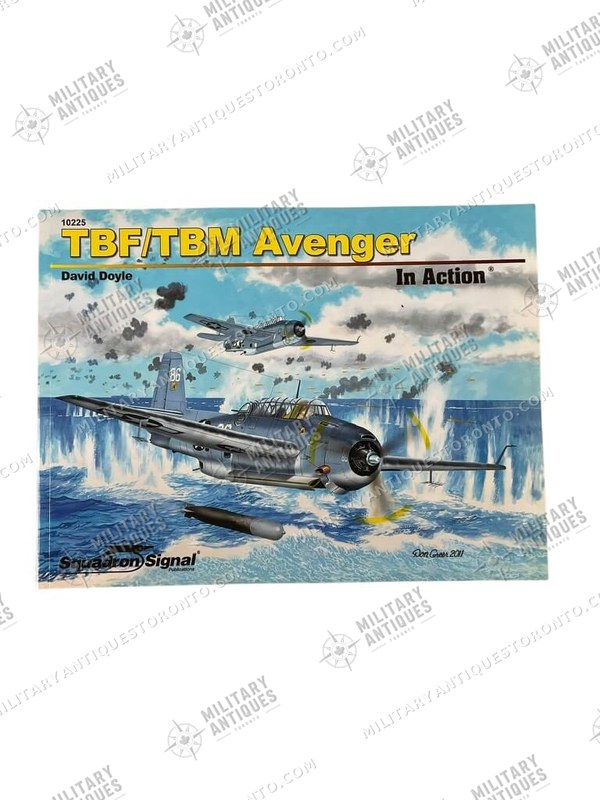 WW2 US USN USMC TBF/TBM Avenger In Action Squadron Signal Issue 10225 ...