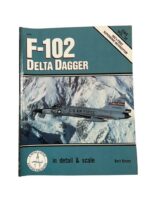 US USAF F-102 Delta Dagger Detail and Scale Vol 35 Used Softcover Reference Book