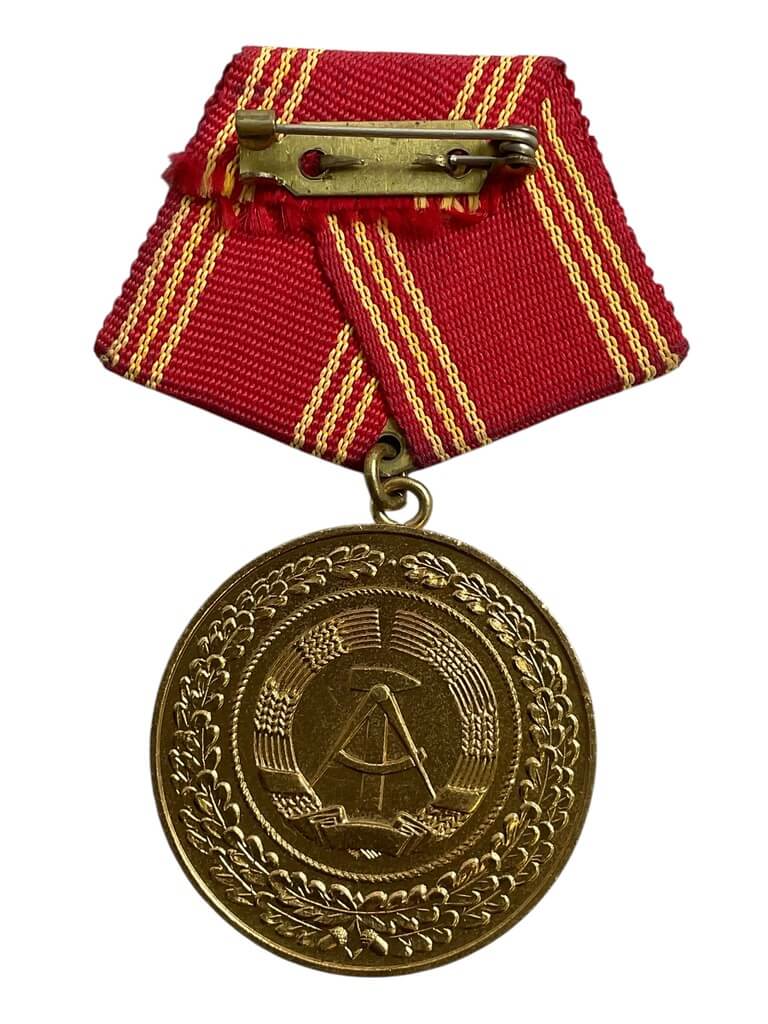 East German 30 Year Service Medal Full Size East German 30 Year Service Medal Full Size