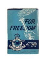 WW2 Canadian RCAF For Freedom Poems Used Hardcover Reference Book