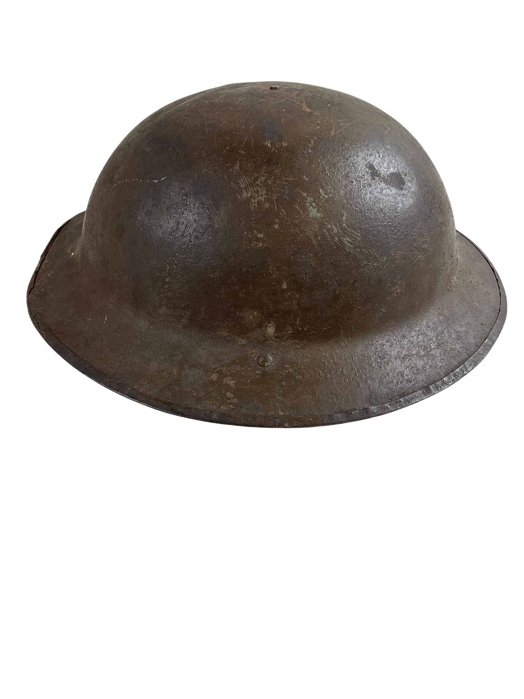 WW1 British BEF Canadian CEF Brodie Steel Helmet With Liner WW1 British BEF Canadian CEF Brodie Steel Helmet With Liner