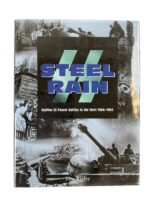WW2 German Steel Rain Waffen-SS Panzer Battles in the West Used Hardcover Reference Book