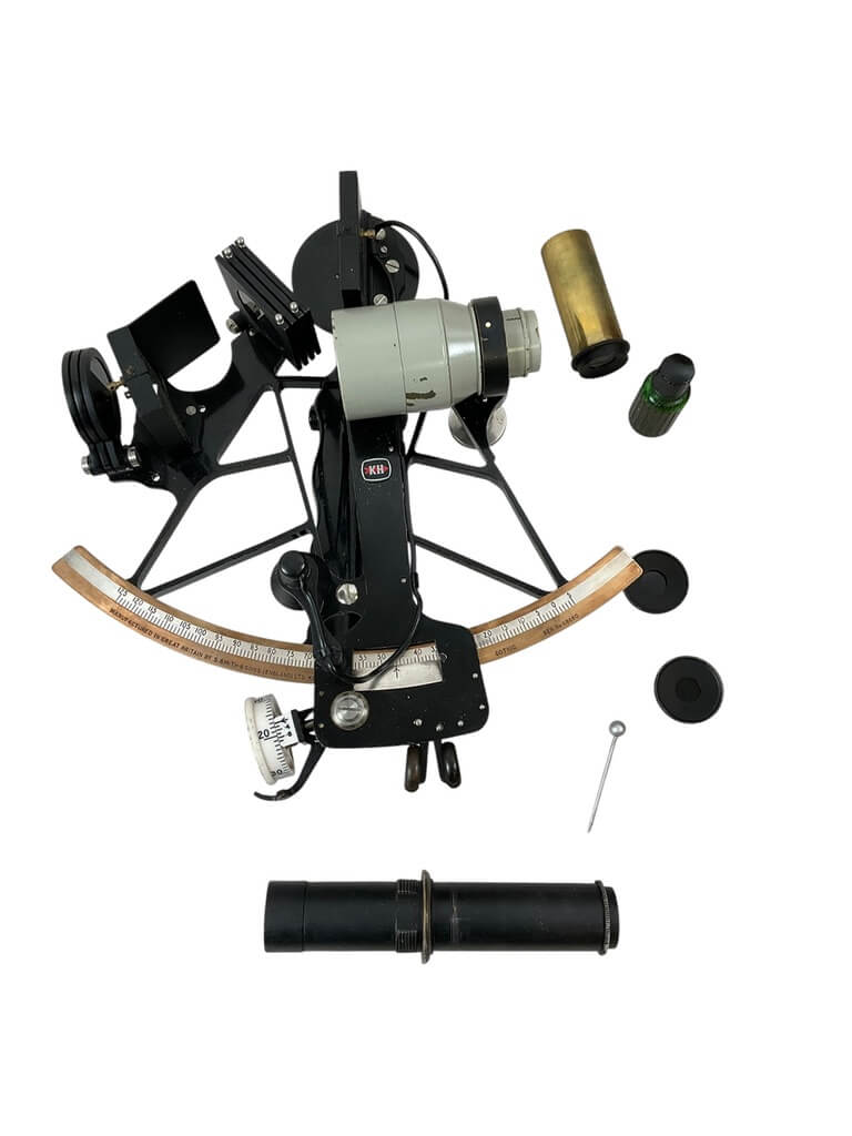 Canadian RCN Navy Marine Sextant In Box Canadian RCN Navy Marine Sextant In Box